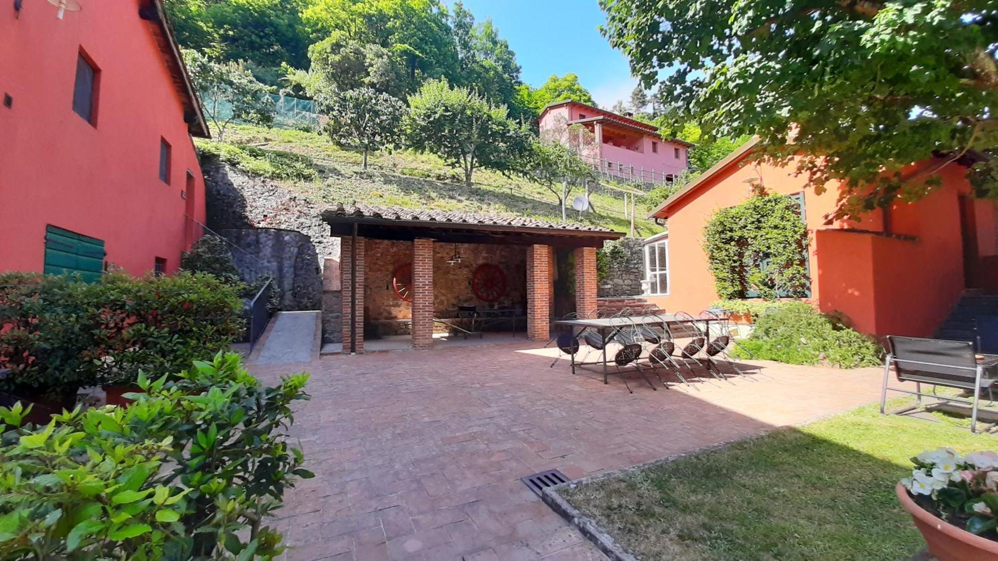 Agriturismo La Torre Bagni di Lucca Dış mekan fotoğraf