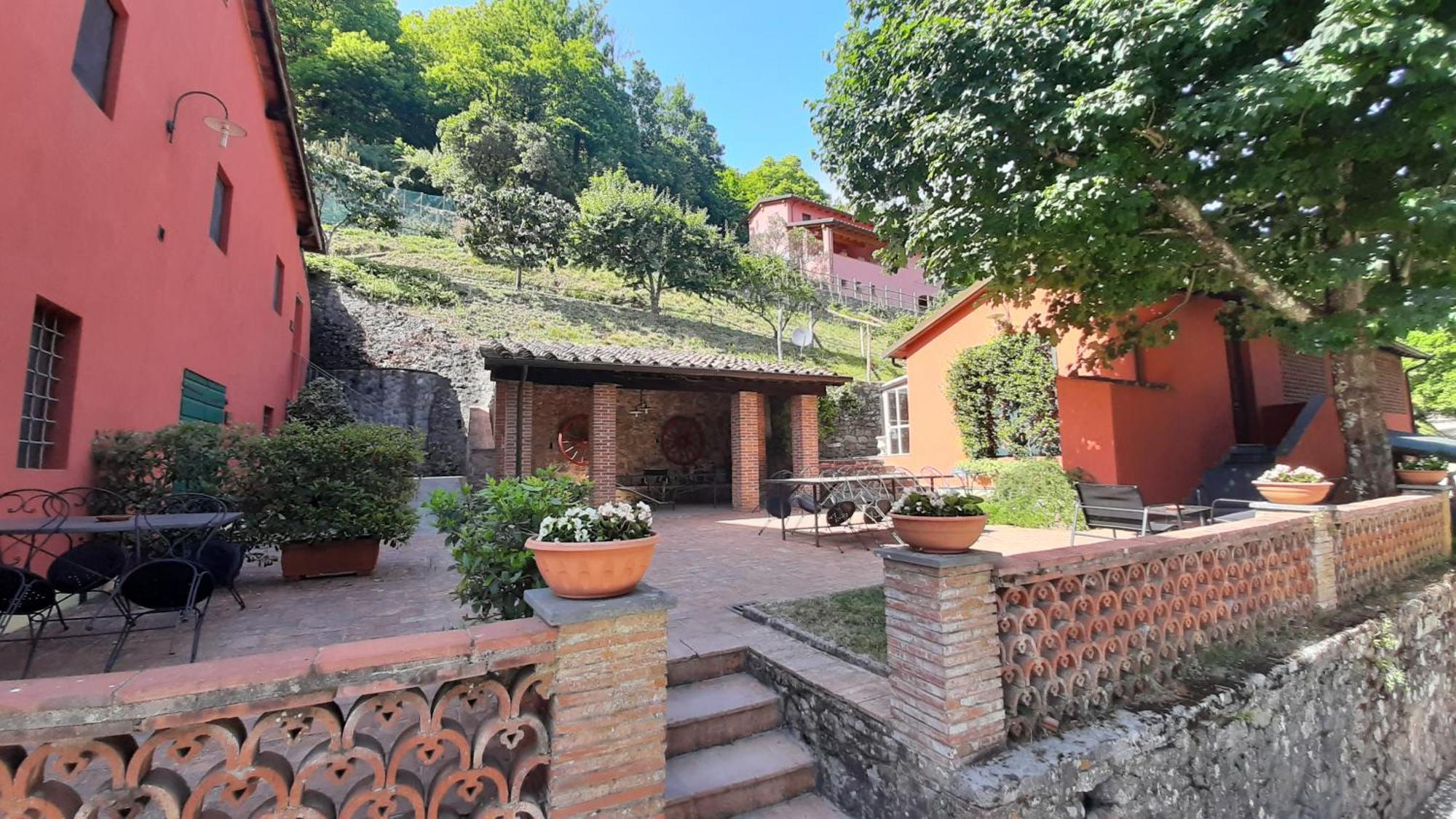 Agriturismo La Torre Bagni di Lucca Dış mekan fotoğraf
